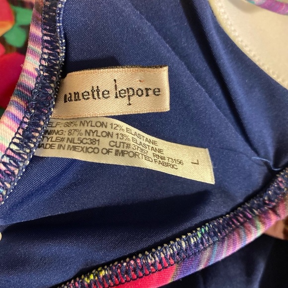 “NANETTE LEPORE” Playa Tropical Floral Bikini - Picture 15 of 15